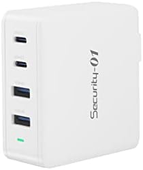 Ultimate 65 W Ga N USB-C Fast Charger: Foldable 3-Port Power Adapter for Laptops, Smartphones, and Tablets – Unmatched Charging Speed & Portability for Mac Book, i Phone 14 Pro Max, Galaxy S22, and More – Efficient & Versatile Solution for On-the-Go Charging