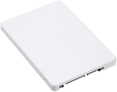 Upgrade Your Laptop Storage with Chen Yang m SATA Mini SATA SSD to IDE 44 Pin External Hard Disk Enclosure – High-Speed Data Transfer, Tool-Free Setup, and Enhanced Compatibility for 2.5-Inch Drives in Stylish White Finish