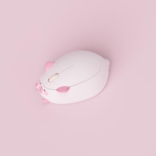 Akko Cat Theme Pink Wireless Gaming Mouse – Tri-Mode Connectivity for Seamless Use Across Devices, Adorable Cartoon Design for Enhanced Aesthetic, Ergonomic & Lightweight for Extended Comfort, Ideal for Mac & Windows Users – Elevate Your Gaming Experience with Style!