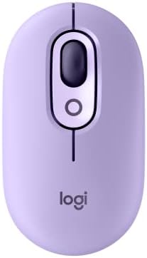 Logitech POP Wireless Mouse in Heartbreaker Rose – Customizable Emojis, Silent Click Technology, Precision Scrolling & Multi-Device Compatibility for Effortless Navigation and Personal Expression