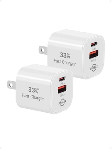 30 W Ga N Dual Port USB-C Wall Charger – Ultra-Compact Fast Charging Adapter for i Phone 16/15/14, i Pad, Galaxy & Pixel – Reliable Power Solution with Advanced Safety Features for Home, Office & Travel Convenience