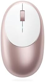 Satechi M1 Wireless Bluetooth Mouse – USB-C Rechargeable, Sleek Compact Design for Mac & Windows, Ultimate Portability for i Phone, i Pad Pro, Mac Book & More – Stylish Silver Finish for Effortless Connectivity and Comfort