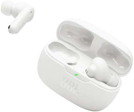 JBL Vibe Beam 2 True Wireless Earbuds – Superior Noise Cancelling with Adaptive Smart Ambient Tech for Immersive Pure Bass Sound, 40-Hour Battery Life, IP54 Water & Dust Resistant, Four-Microphone Clarity – Ideal Audio Solution for Music Enthusiasts and Professionals Seeking Unmatched Sound Quality