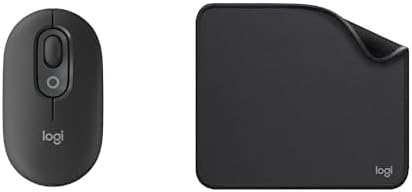 Logitech POP Wireless Mouse in Heartbreaker Rose – Customizable Emojis, Silent Click Technology, Precision Scrolling & Multi-Device Compatibility for Effortless Navigation and Personal Expression
