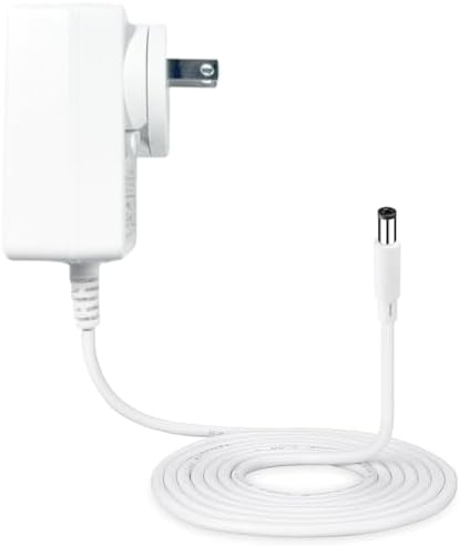 Versatile 12 V Power Adapter – AC to DC Transformer for LED Light Strips, LCD Monitors, and More – Compact 5.5 mm x 2.1 mm US Plug – UL Listed for Maximum Safety and Performance – Ideal for Home and Office Power Solutions