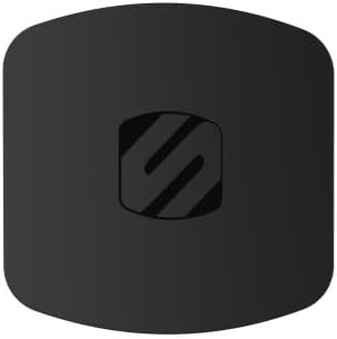 Scosche MRK2 PK-UB Universal Magnetic Phone Mount Metal Plate Kit – Essential Replacement for Secure Smartphone Holding in Vehicles – Enhanced Compatibility with All Devices & Cases – Pack of 2 Durable, Sleek Black Plates for Effortless Installation and Reliable Hands-Free Navigation