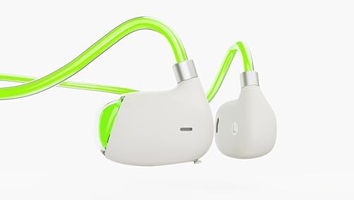 DUCKCANDY Open Ear Bluetooth Headphones with Dynamic LED Lighting – Ultimate Wireless Earbuds for Night Runs, Outdoor Adventures, and Daily Use – Lightweight, Safe Sound Experience for Kids and Adults