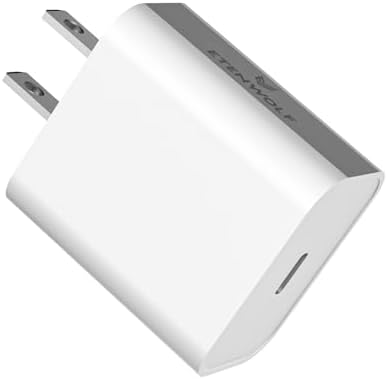 ETENWOLF 30 W USB-C Wall Charger – Ultra-Fast Power Adapter for i Phone 16/15, Galaxy, i Pad & More – Compact and Versatile with Advanced Safety Features for All Your Devices