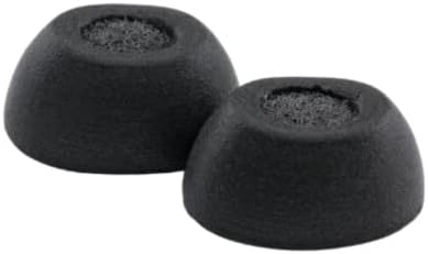 Transform Your Listening Experience with Comply TWo-210-C Memory Foam Earbud Tips | Perfectly Designed for Jabra Elite 10 Gen 1 & 2, JBL, Huawei, Moondrop & More | Unmatched Comfort, Secure Fit, and Advanced Noise Isolation | Available in Black (S/M/L) – Three Pairs for Enhanced Versatility and Performance