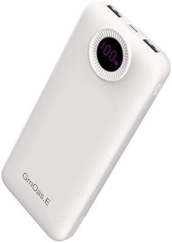 Compact 10,000 m Ah Power Bank – Fast Charging Portable Charger with Dual USB-C Compatibility for i Phone 16, Samsung, and Android Devices – Sleek Black Design for Ultimate Travel Convenience and Enhanced Device Performance