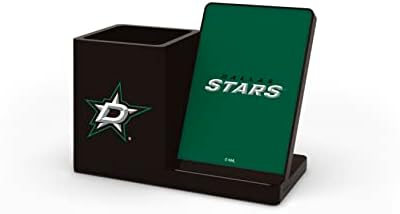 SOAR NHL Wireless Charging Station and Desk Organizer – Premium Qi Fast Charger with Team Logo for Sports Fans, Sleek Accessory Holder for a Tidy Workspace, Perfect for Phones and Essentials