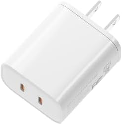 High-Speed Ga N 36 W Dual USB-C Charger Block – 4-Pack Efficient Power Solution for i Phone 15/14/13, i Pad, Samsung Galaxy, Pixel, and i Watch – Portable Dual Port Fast Charging with Safety Features for Home and Travel Use