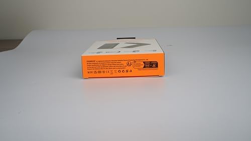 FIDECO Ultra-Fast 40 Gbps M.2 NVMe SSD Enclosure – Premium Aluminum Alloy Design with Cooling Fan, Ideal for M1/M2 Pro/Max, Thunderbolt 4/3 & USB4 Compatible, Effortless Installation for Enhanced Performance and Durability