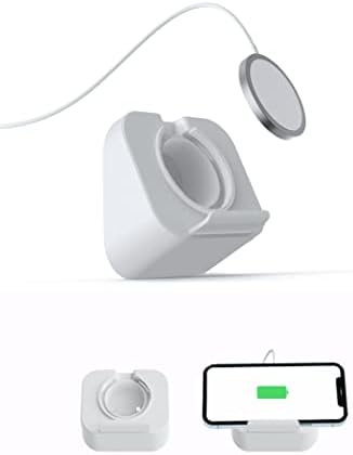 Wall Mount Holder for Magsafe Charger Magsafe Accessories Bedside Phone Holder Compatible with iPhone 14/pro/12/12Pro/12Mini/12ProMax/iPhone 13/13Pro/13Mini/13ProMax (Charger Not Included) (Black) – Enhanced Compatibility and Speed