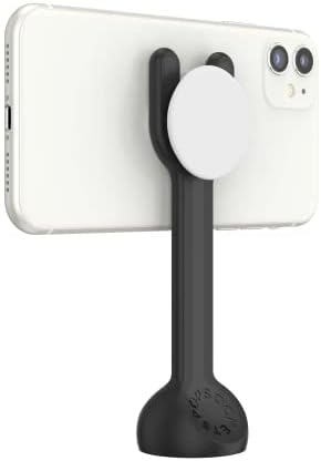 PopSockets Mount Compatible with MagSafe®, Magnetic Phone Mount, Magnetic Phone Holder, Phone Stand – Black – Enhanced Compatibility and Speed