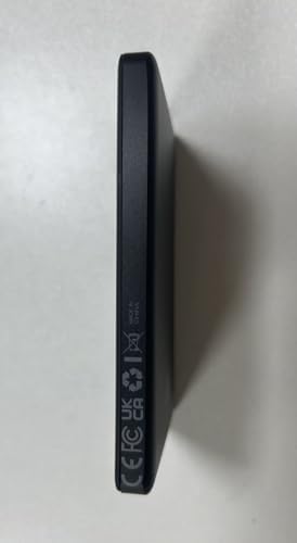 Sleek 5000 m Ah Mag Safe Battery Pack – Fast Wireless Charger for i Phone 12-16 Series – 20 W PD Magnetic Power Bank with USB-C – Ultra Slim Portable Charging Solution in Matte Black for Effortless Power On-the-Go