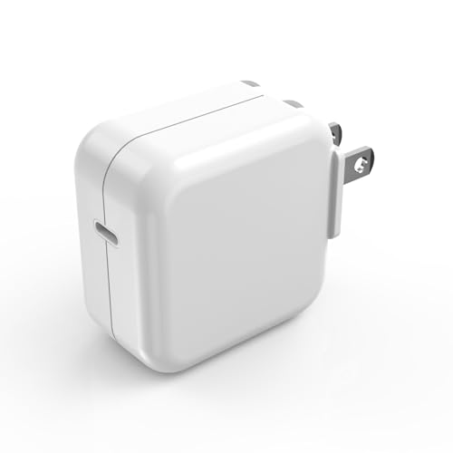 30 W USB-C Fast Charger for Mac Book & i Phone – Universal Power Adapter for Enhanced PD 3.0 Charging – Compact Travel Design with Overcurrent Protection – Safe Power Supply for Apple Devices – Ideal Replacement Charger for Mac Book Air & Pro – Versatile Compatibility with i Pad Pro, Air, Mini – Foldable & Lightweight for On-the-Go Use – Efficient Charging Block with Flame-Resistant Materials – Perfect for Modern Professionals Seeking Reliability – Get High-Speed Power Anywhere with Built-In IC Technology – Experience Ultimate Convenience with a Charger That Fits in Your Bag – Comprehensive Safety Features Certified by UL/CE/FCC – Your Go-To Solution for Fast and Safe Charging of All USB-C Devices.