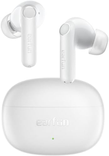 Elevate Your Sound Journey with Ear Fun Air Life Bluetooth 5.4 Wireless Earbuds – Featuring 12 mm Deep Bass Drivers, AI ENC for Superior Call Clarity, 35-Hour Battery Life, 30 Custom EQ Options, Comfortable Fit, Fast Charging, and IPX5 Water Resistance in a Striking Violet Design for Audiophiles and Everyday Users