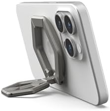 URBAN ARMOR GEAR UAG Magnetic Phone Ring Stand | Sleek Black Design for i Phone 16/15 & Galaxy S25/S24 | Mag Safe-Compatible 360° Adjustable Kickstand | Enhanced Security with Removable Metal Grip | Ultimate Convenience for Hands-Free Use and Stylish Protection