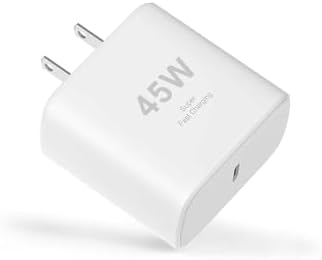 Samsung S25 Edge 45 W Super Fast Charger – High-Speed USB-C Wall Adapter for Galaxy S25 Ultra/S24/S23/S22/A16/A55/Z Fold 6/Flip 6 & Tab S10/S9 – Rapid Charging with Safety Features for On-the-Go Power Needs