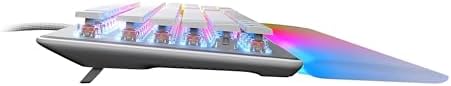 Experience Unmatched Gaming Precision with Turtle Beach Vulcan TKL Tenkeyless Mechanical Keyboard – Linear Titan Switch, Customizable AIMO RGB Lighting, Durable Aluminum Build, and Portable USB-C Connectivity for Ultimate Performance and Style