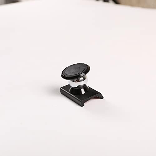 Magnetic Suction Car Phone Mount for Tacoma 2016-2022 – Hands-Free Dashboard & Vent Holder with Retractable Stand for Ultimate Accessibility and Safety in Black – Perfect Fit for Navigation and Calls