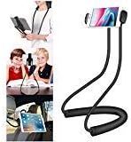 Cellet Flexible Goose Neck Smartphone & Tablet Holder – Hands-Free Mount for Ultimate Comfort with Apple, Samsung, and Google Devices – Perfect for Streaming You Tube, Netflix, and Video Chats – Lightweight, Durable, and Versatile Stand for Home and Travel Use
