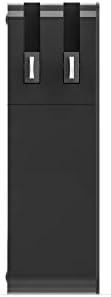 Mophie Powerstation Hub: Ultimate Portable Battery Charger with Foldable AC Prongs, Fast USB-C PD, and Wireless Qi Charging for Smartphones & Tablets – Sleek Black Design for On-the-Go Power Solutions