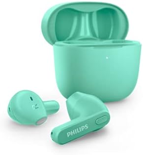 PHILIPS T2236 Ultra-Compact True Wireless Earbuds with IPX4 Water Resistance – Lightweight Bluetooth Headphones Featuring Small USB-C Charging Case for Effortless Portability and Multifunctional Compatibility