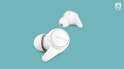 Philips T1207 True Wireless Earbuds – 18-Hour Playtime, IPX4 Water-Resistant Design for Active Lifestyles, Superior Comfort, and Effortless Bluetooth Connectivity in Stylish Teal