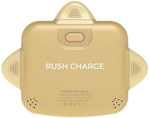 Ultimate Universe 3-in-1 Portable Charger – 3300 m Ah High-Speed Power Bank for i Phone & Android – Fast Charging with 2.4 A Output – Sleek RC33 Gold Design – Simultaneous Charging for 3 Devices – Versatile Compatibility with Lightning, Type C & Micro-USB