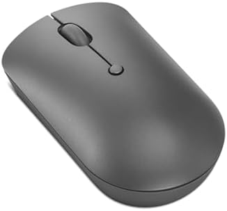 Lenovo 540 Storm Grey Wireless Mouse – Compact & Ergonomic USB-C Design for PC and Laptop – Ambidextrous Comfort with 18-Month Battery Life – Reliable 2.4 GHz Connection for Windows & Chrome OS Devices – Ultimate Productivity Companion