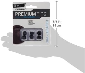 Upgrade Your Sony True Wireless Earbuds with Comply Memory Foam Replacement Tips | Maximum Comfort and Secure Fit for Enhanced Listening | Superior Noise Isolation & Anti-Slip Design | Available in Black Sizes S/M/L (3 Pairs) – Perfect for Music Lovers and Active Lifestyles