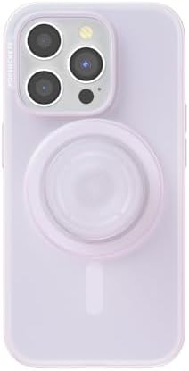 Transparent Mag Safe-Compatible Phone Grip Case for i Phone 15 Pro Max – Superior Drop Protection and Effortless Wireless Charging – Elevate Your Style with Enhanced Handling and Sleek Design