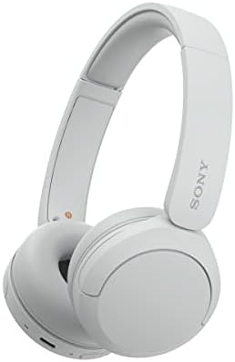 Sony WH-CH520 Bluetooth On-Ear Headphones – Superior 50-Hour Battery Life with Rapid Charge Technology for Endless Listening, Ultra-Lightweight with Comfortable Fit, Integrated Hands-Free Mic for Calls – Premium Audio Performance for Music and Meetings