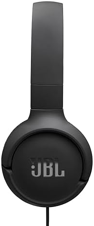 JBL Tune 520 C On-Ear Headphones – USB-C Wired Design with Hi-Res Audio Precision, Enhanced Pure Bass Sound, and Ergonomic Comfort Fit, Complete with 3-Button Remote for Seamless Call and Music Control (Stylish White Finish) – Ideal Choice for Audiophiles and Professionals Seeking Superior Sound Experience