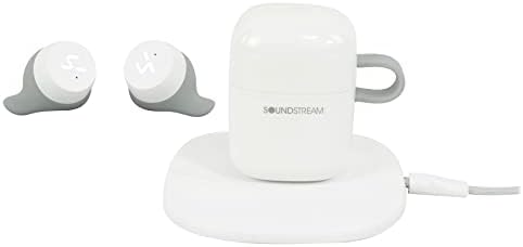 Soundstream HEQC-WT H2 GO IPX6 Waterproof Bluetooth Earbuds with Wireless Charging Pad – Ultimate Comfort and Seamless Connectivity for Active Lifestyles