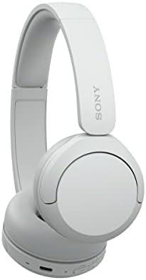 Sony WH-CH520 Bluetooth On-Ear Headphones – Superior 50-Hour Battery Life with Rapid Charge Technology for Endless Listening, Ultra-Lightweight with Comfortable Fit, Integrated Hands-Free Mic for Calls – Premium Audio Performance for Music and Meetings