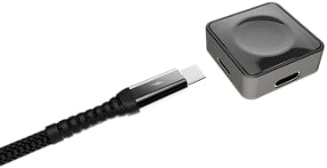 Futurizta Tech® Universal 5 W Fast Charging Watch Adapter – Dual Input for Apple & Samsung Smartwatches, Compact & Durable Power Solution for Effortless Charging on the Go, Ideal for Active Lifestyles and Everyday Convenience