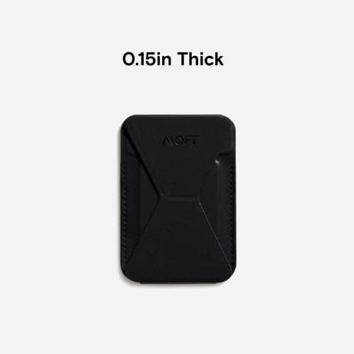 MOFT MagSafe Wallet Stand for iPhone 16/15/14/13/12 Series MagSafe Compatible Phone Stand with 3 Viewing Angles (Cool Gray) – Enhanced Compatibility and Speed