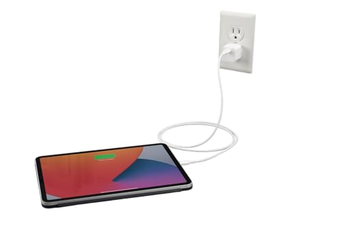 AT&T 6 ft Braided USB-C Charging Cable – Durable & Tangle-Free Cord for Fast Data Transfer and Universal Device Compatibility – Ideal for Phones, Tablets, and Laptops – Includes Warranty for Enhanced Reliability – Sleek Black Design