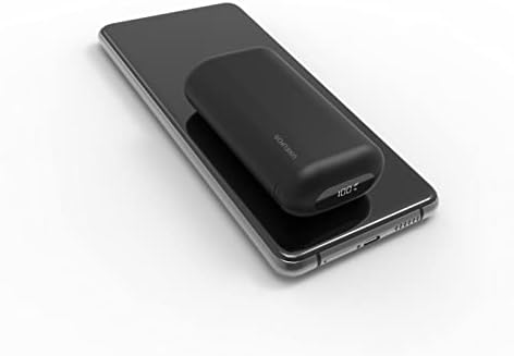 Ultra-Compact 10,000 m Ah Fast Charging Power Bank with Integrated USB-C Cable – Essential Portable Charger for i Phone 15, Samsung Galaxy S23, Note20, and More – LED Display for Easy Battery Monitoring and Enhanced Compatibility