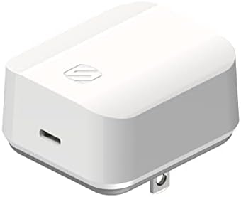 Scosche HPDC60 Powervolt 60 W USB Type-C Wall Quick Charger – Ultra-Fast Power Delivery 3.0 Adapter for Phones, Tablets & More – Compact Travel-Friendly Design in White – Reliable Overcharge Protection & Universal Compatibility