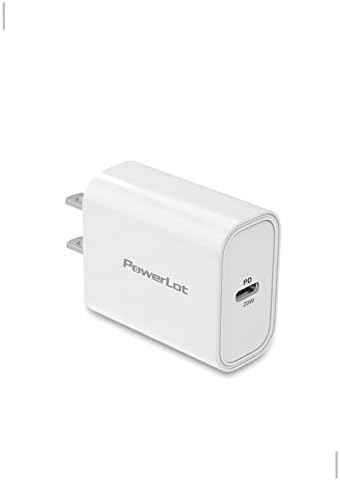 Power Lot USB C Wall Charger 3-Pack – 20 W Fast Charging Adapter for i Phone 15 Series, i Pad Pro, Air Pods & Apple Watch – Compact & Reliable Power Delivery Solution in Sleek Black – Ideal for Home & Travel Use