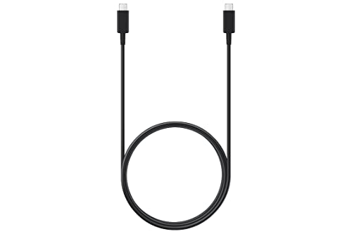 Samsung 1.8 m Type-C to Type-C Cable (5 A) – Superior Fast Charging & Data Transfer for All Devices in Sleek White Finish Maximize your connectivity with the Samsung 1.8 m Type-C to Type-C Cable, designed for effortless charging and data transfer. This premium cable offers outstanding compatibility with smartphones, tablets, and laptops, ensuring seamless integration into your tech ecosystem. With rapid charging capabilities of up to 5 A, it guarantees efficient power delivery, so you can spend less time tethered to a wall outlet and more time enjoying your devices. The durable construction utilizes high-quality materials that promise long-lasting performance, making it an ideal choice for everyday use at home, in the office, or while traveling. Its generous 1.8 m length provides the flexibility needed for comfortable use in diverse settings. The elegant white finish not only enhances your device’s aesthetics but also signifies superior quality and reliability. Elevate your productivity and charging experience with the Samsung Type-C Cable, engineered for those who demand excellence in their mobile accessories.