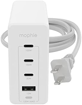 Mophie Speedport 20 W USB-C Fast Charger – Compact Ga N Technology Power Adapter for Mac Book Pro 13, i Phone 16/15/14 Pro, Galaxy S25/S24, Google Pixel 9 – Efficient and Lightweight Charging Solution for On-the-Go Professionals