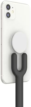 PopSockets Mount Compatible with MagSafe®, Magnetic Phone Mount, Magnetic Phone Holder, Phone Stand – Black – Enhanced Compatibility and Speed