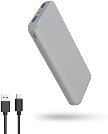 VANYUST 10000 m Ah Portable Power Bank – Ultra-Fast USB-C Charger for i Phone 16, Samsung S22, Google Devices – Slim, Lightweight Design for On-the-Go Power – Enhanced Compatibility for All Your Charging Needs