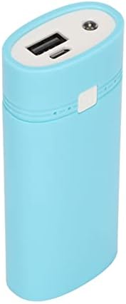 Portable Dual 18650 Battery Power Bank Shell – Universal DIY USB Charger for Smartphones & Tablets in Stylish Blue – Fast Charging Solution for On-the-Go Power Needs – Customizable Emergency Charger for Ultimate Convenience and Compatibility