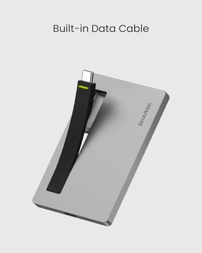 Ultra-Slim Disk Plus M.2 NVMe SSD Enclosure – 10 Gbps USB-C 3.2 Gen2 for Fast Data Transfers – Lightweight Aluminum Design with Built-in Cable Support for 2230/2242/2280 Drives – Ideal for Mac Book Pro & Steam Deck Users – Upgrade Your Storage Experience